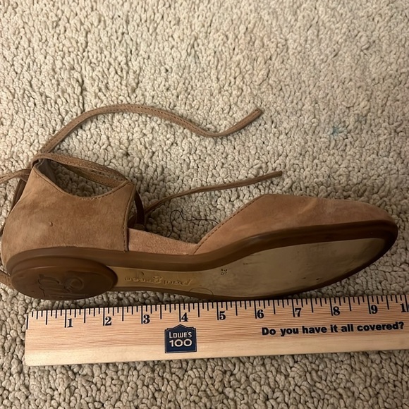 🥿Paul Green Lydia Suede Ankle Wrap Flats UK 3.5 US size 5 tan beige Austria - Picture 8 of 8